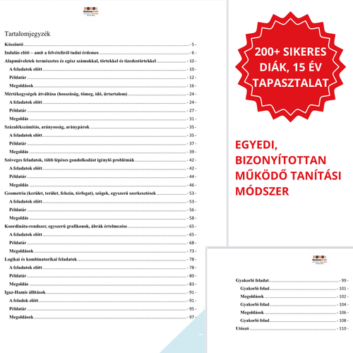 A Matek Nem Varázslat - Professzionális Felvételi Felkészítő