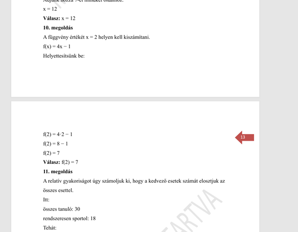 A matek nem varázslat – Érettségi gyakorlókönyv (1. és 2. Rész)