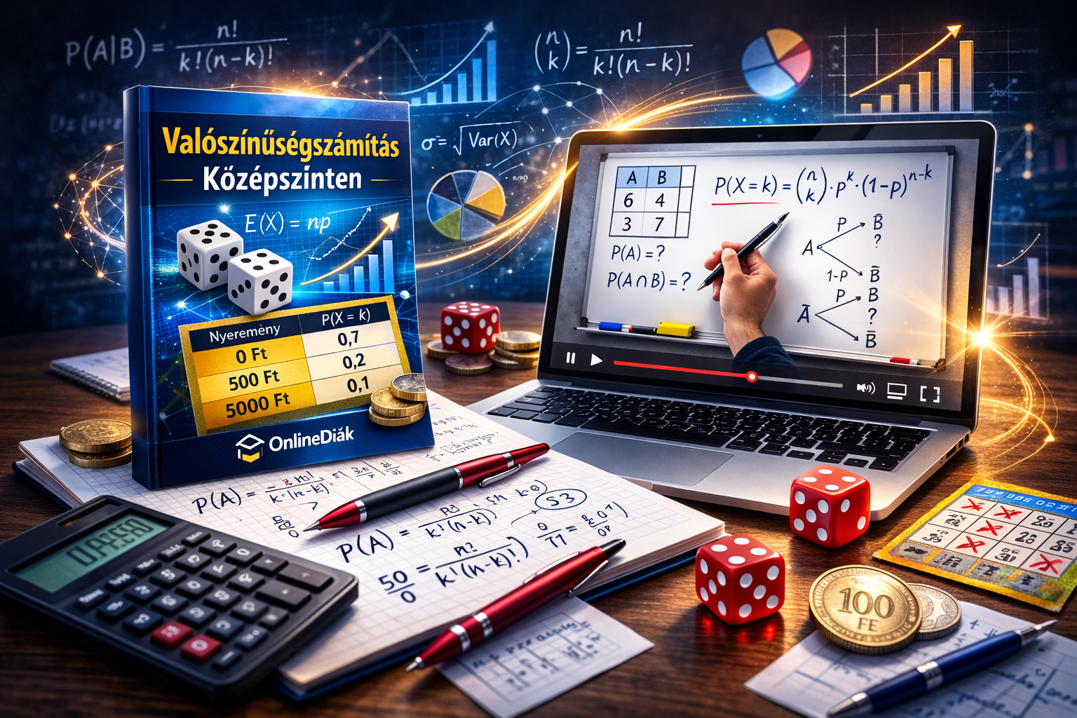 A matek nem varázslat: Valószínűségszámítás középiskolásoknak